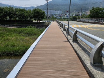 상동교 보행로 설치공사