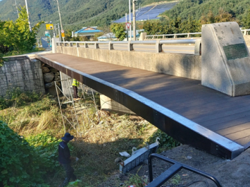 국도35호선 강릉 완산 도마 보도설치공사